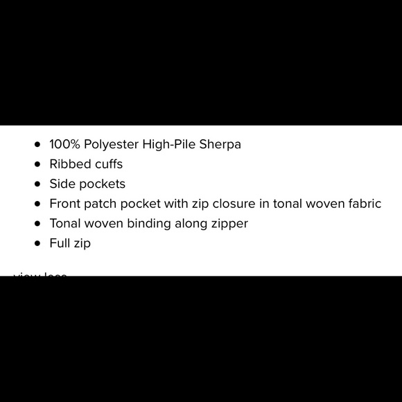 UGG Men’s Lucas Sherpa Zip Up (NWT) - Picture 6 of 6